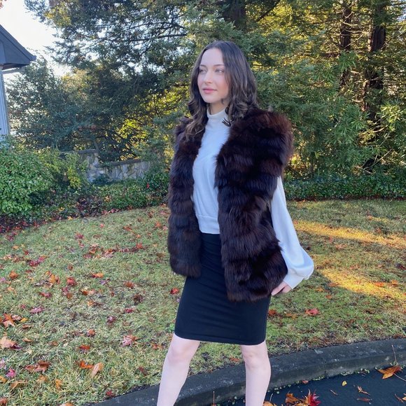 Vintage - Furs by Mannis in Beverly Hills - Mink Vest